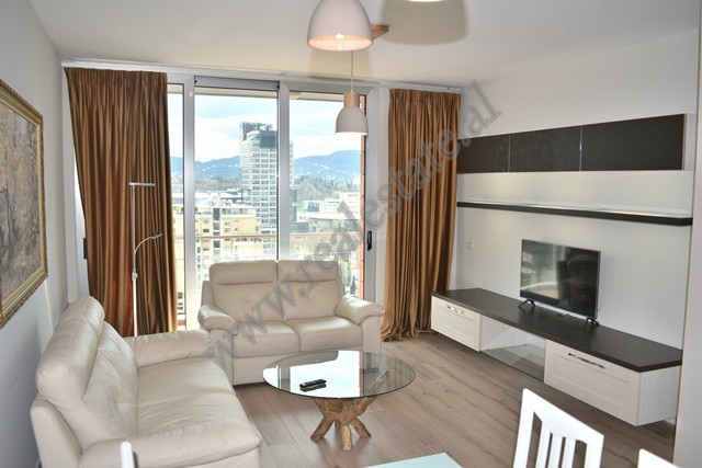 Two bedroom apartment for rent in ETC building in Tirana, Albania